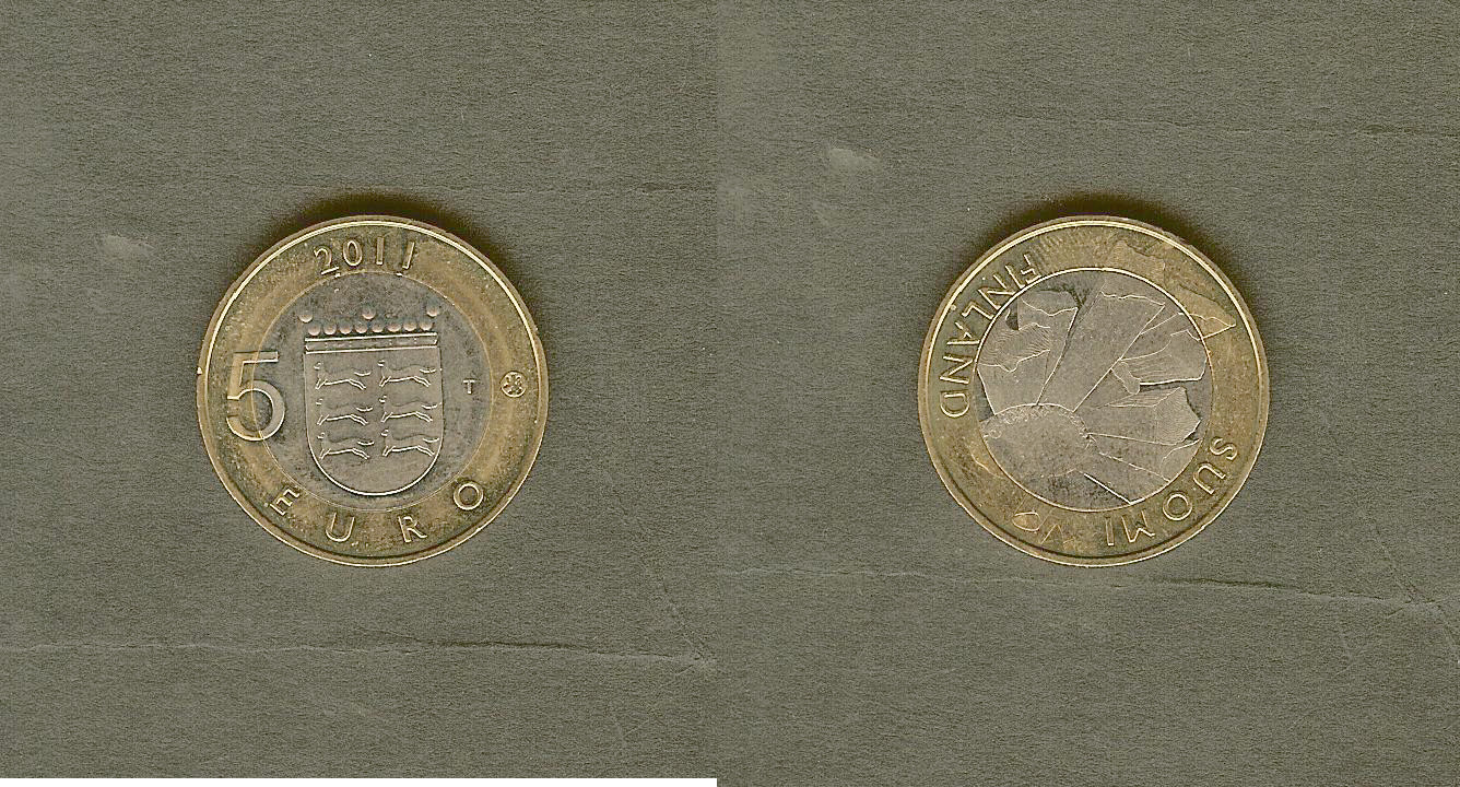 Finlande 5€ 2011  BU
